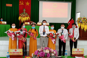 Hội đồng nhân dân xã Thạnh Xuân (Khóa XII) tổ chức kỳ họp thứ nhất để bầu các chức danh chủ chốt (Nhiệm kỳ 2021 - 2026)