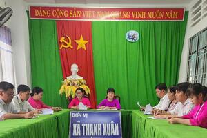 THƯỜNG TRỰC HĐND XÃ THẠNH XUÂN TỔ CHỨC PHIÊN HỌP THÁNG 2 KHÓA XII, NHIỆM KỲ 2021 - 2026