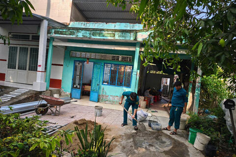 CHUNG TAY XÓA NHÀ TẠM, NHÀ DỘT NÁT TRÊN ĐỊA BÀN XÃ